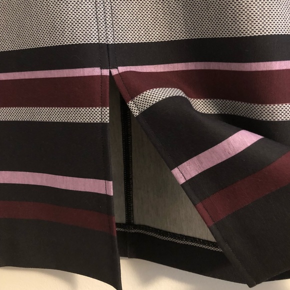 JOE FRESH front slit striped pencil skirt - Picture 5 of 7